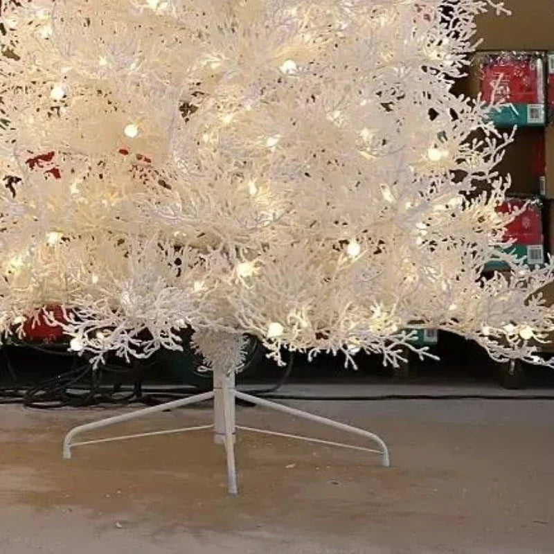 Puro pe reunido árvore de natal luzes de ramo morto artificial árvore de natal interior shoppings festival suprimentos kerstboom xysds