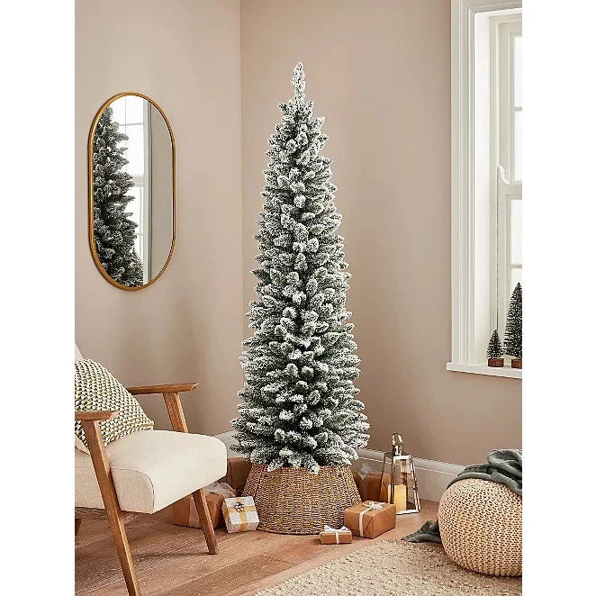 Árvore Slim Nevada: Elegância Natalina